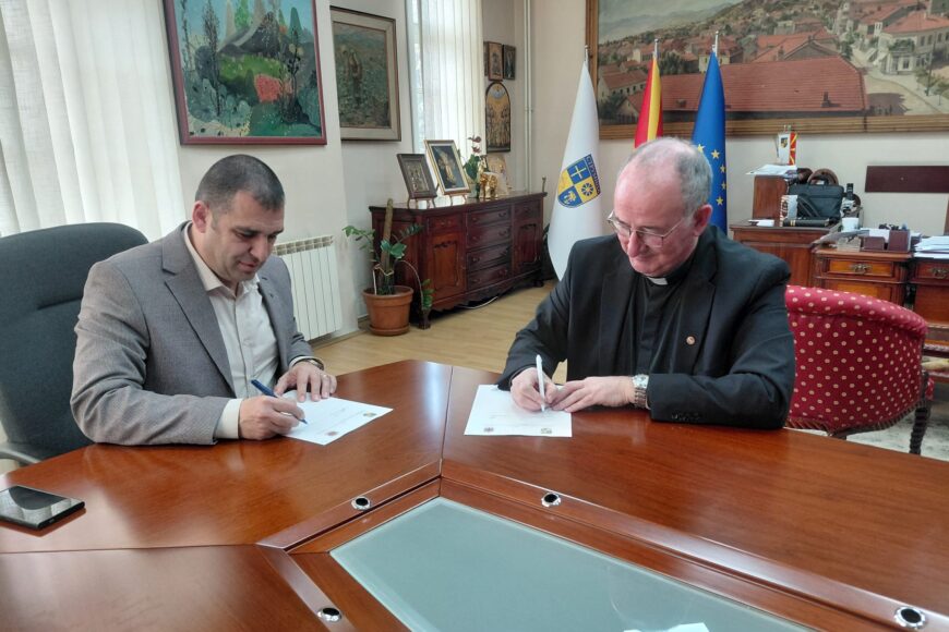 Македонски Каритас и Општина Струмица потпишаа Mеморандум за соработка, во рамките на проект за чиста вода, санитација и климатска отпорност